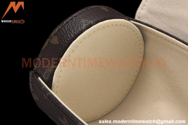 Louis Vuitton Monogram Canvas Watch Case 3 Position Travel Bag M47530