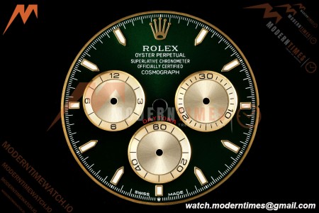 Rolex Daytona 126508 Green/Gold Dial By SWF