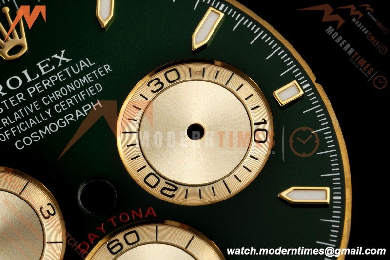 Rolex Daytona 126508 Green/Gold Dial By SWF