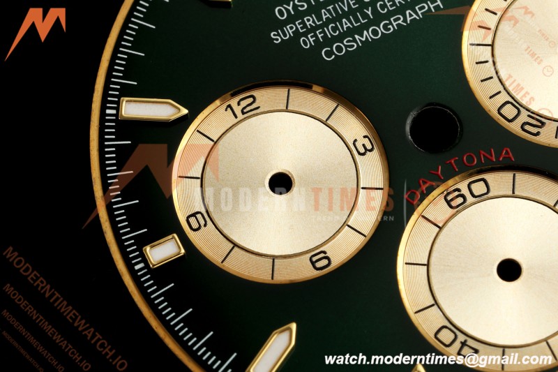 Rolex Daytona 126508 Green/Gold Dial By SWF