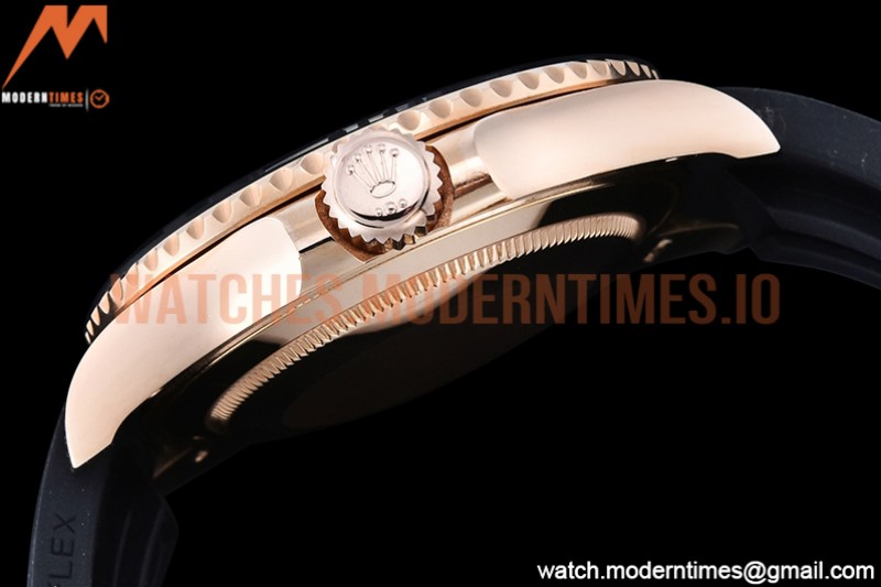 Rolex - YachtMaster 126655 40mm RG/RU Blk ARF VR3235