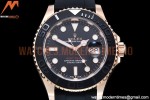 Rolex - YachtMaster 126655 40mm RG/RU Blk ARF VR3235