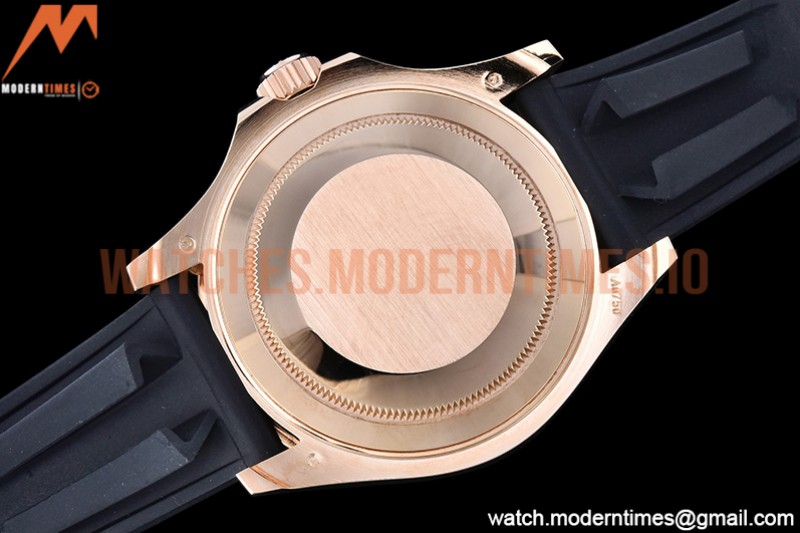 Rolex - YachtMaster 126655 40mm RG/RU Blk ARF VR3235