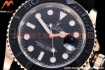 Rolex - YachtMaster 126655 40mm RG/RU Blk ARF VR3235