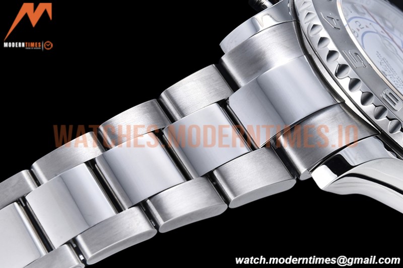Rolex - YachtMaster 116689 SS/SS White KF A7750 Mod