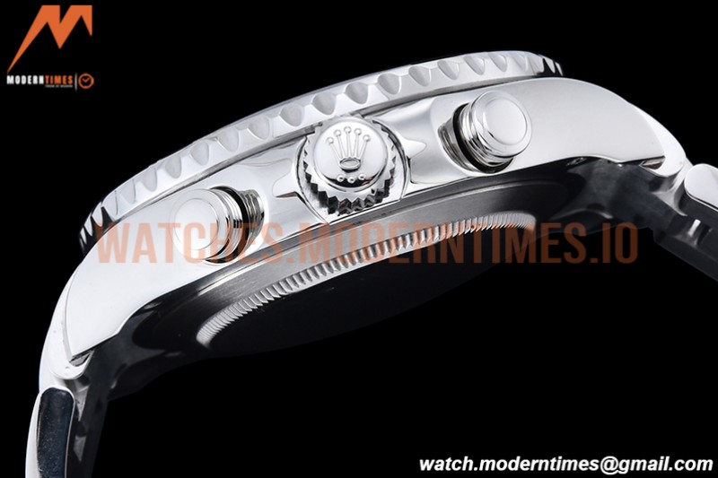 Rolex - YachtMaster 116689 SS/SS White KF A7750 Mod