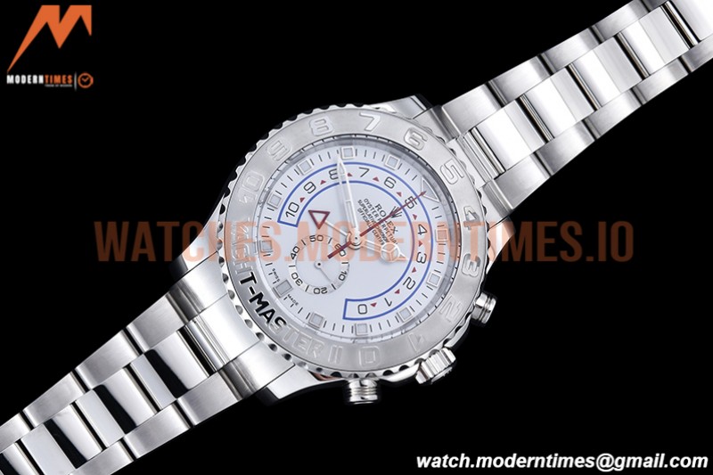 Rolex - YachtMaster 116689 SS/SS White KF A7750 Mod