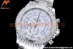 Rolex - YachtMaster 116689 SS/SS White KF A7750 Mod