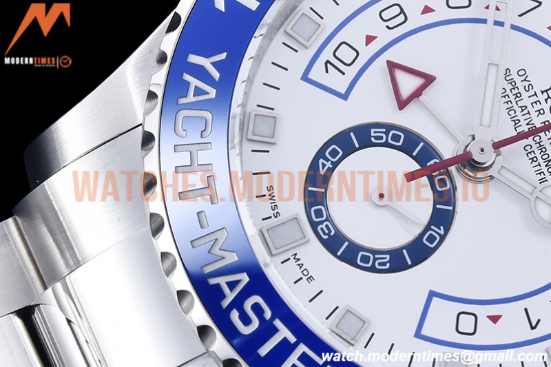 Rolex - YachtMaster 116680 Blue SS/SS White KF A7750 Mod