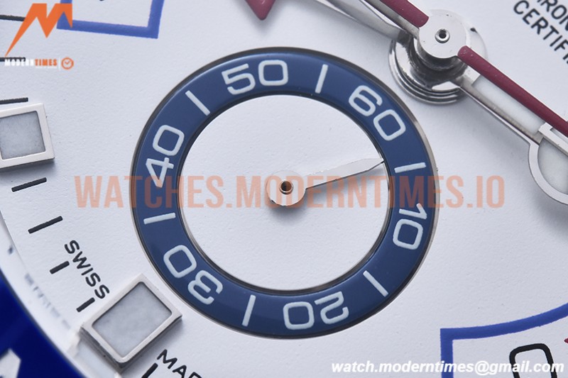 Rolex - YachtMaster 116680 Blue SS/SS White KF A7750 Mod