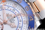 Rolex - YachtMaster 116681 Blue RG/SS White KF A7750 Mod