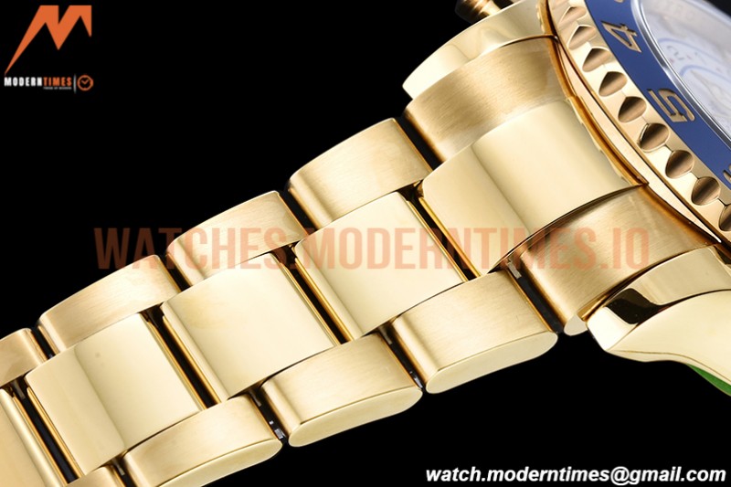 Rolex - YachtMaster 116685 Blue YG/YG White KF A7750 Mod