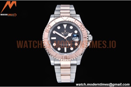 Rolex - YachtMaster 126621 40mm 904 Wrp RG/SS Blk KF VR3235