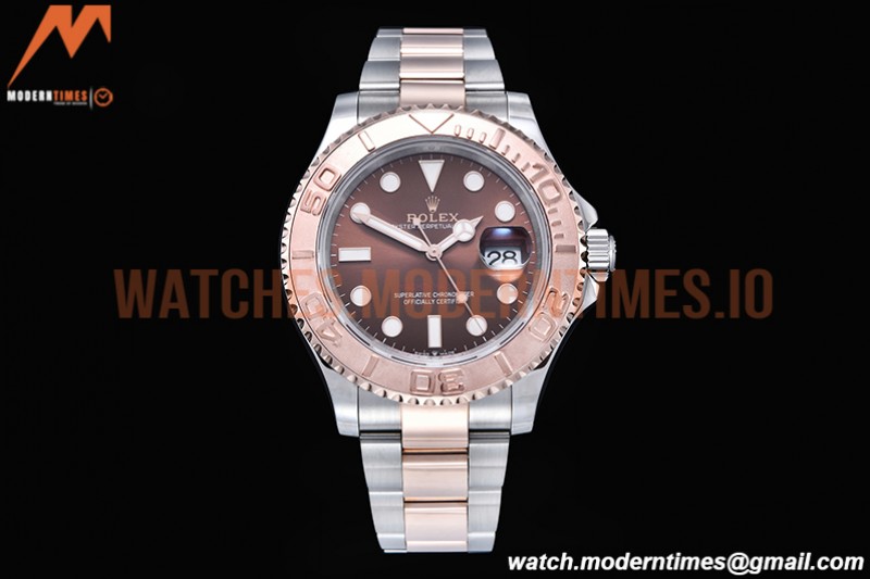 Rolex - YachtMaster 126621 40mm 904 Wrp RG/SS Brn KF VR3235