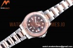 Rolex - YachtMaster 126621 40mm 904 Wrp RG/SS Brn KF VR3235