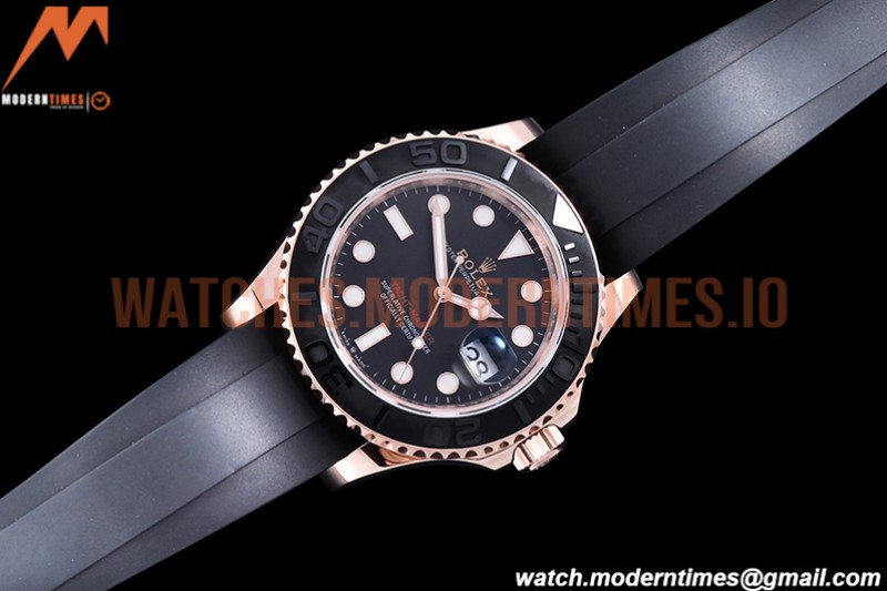 Rolex - YachtMaster 126655 40mm 904 Wrp RG/RU Blk KF VR3235