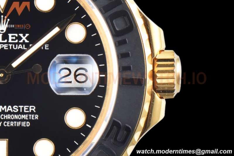 Rolex - YachtMaster 226658 42mm YG/RU Blk Gold VR3235
