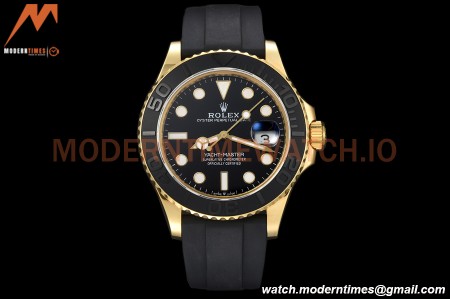 Rolex - Yacht-Master 226658 42mm Full-weight YG/RU Black KF VR3235