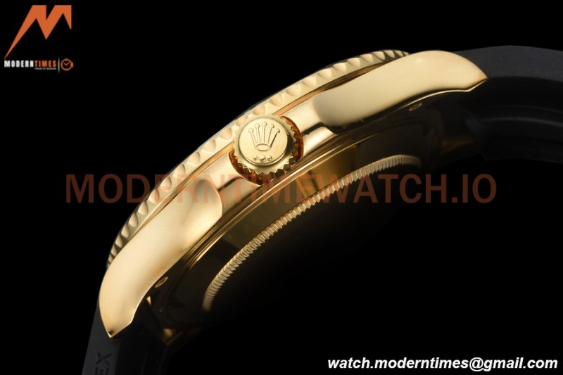 Rolex - Yacht-Master 226658 42mm Full-weight YG/RU Black KF VR3235