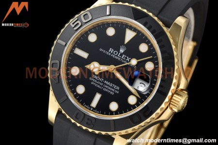 Rolex - Yacht-Master 226658 42mm Full-weight YG/RU Black KF VR3235
