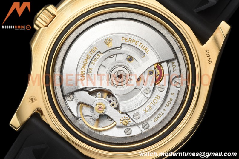 Rolex - Yacht-Master 226658 42mm Full-weight YG/RU Black KF VR3235