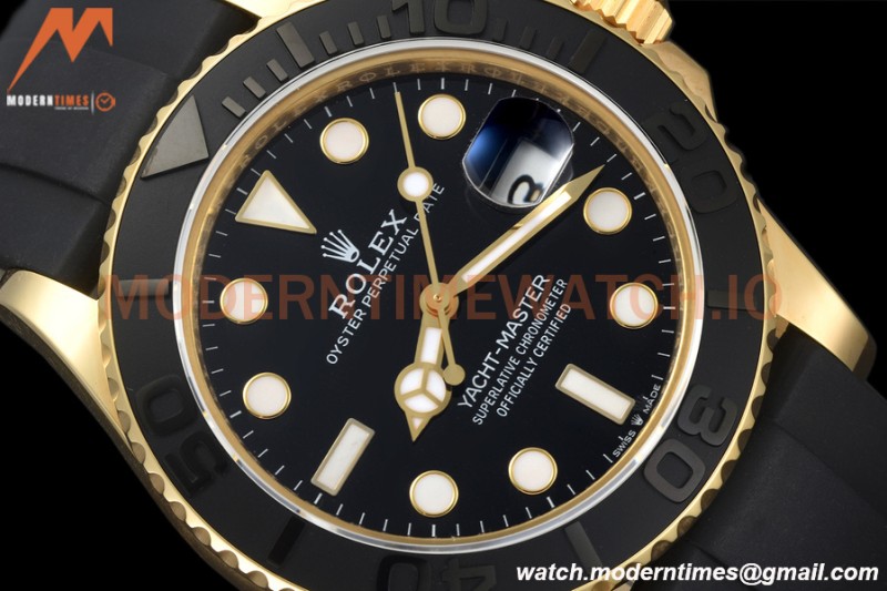 Rolex - Yacht-Master 226658 42mm Full-weight YG/RU Black KF VR3235