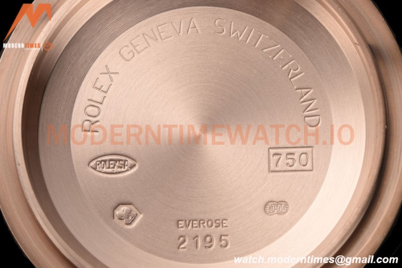 Rolex - YachtMaster 126655 40mm RG/RU Black VSF VS3235