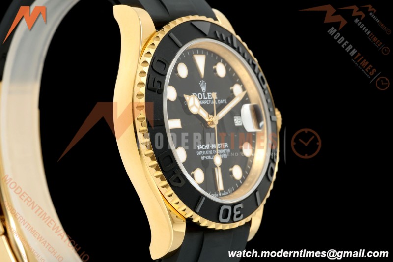 Rolex - YachtMaster 226658 Gain Weight 42mm YG/RU Black Dial QF SH3235