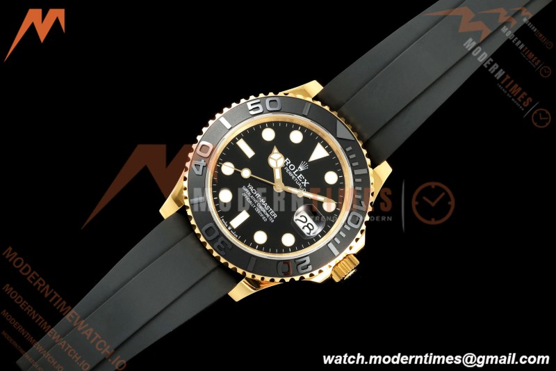 Rolex - YachtMaster 226658 Gain Weight 42mm YG/RU Black Dial QF SH3235
