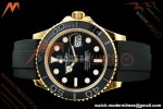 Rolex - YachtMaster 226658 Gain Weight 42mm YG/RU Black Dial QF SH3235