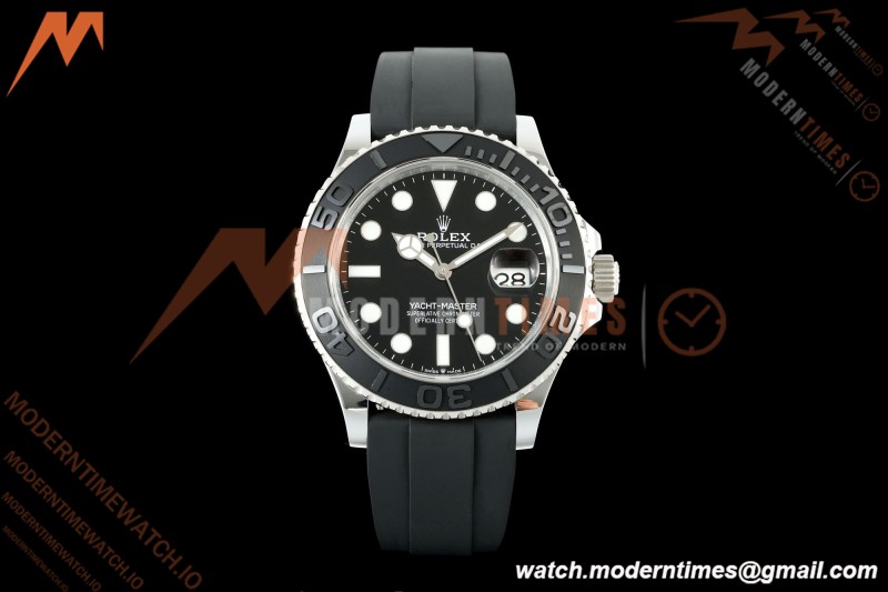 Rolex - YachtMaster 226659 Gain Weight 42mm SS/RU Black Dial QF SH3235