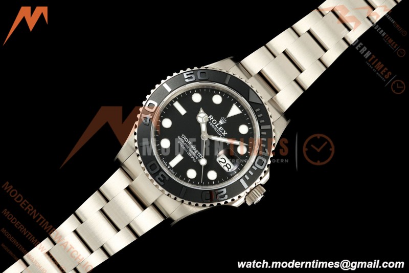 Rolex - YachtMaster 226627 42mm TI/TI Black Dial QF VR3235