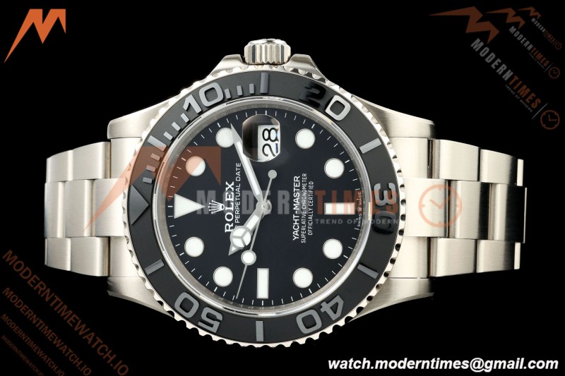 Rolex - YachtMaster 226627 42mm TI/TI Black Dial QF VR3235
