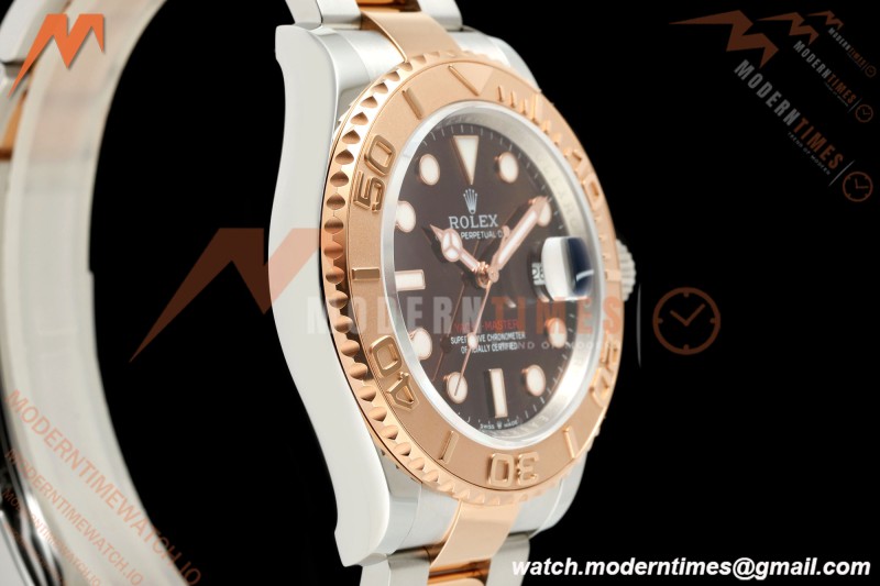 Rolex - YachtMaster 126621 40mm 316L RG/SS Brown EWEF SH3235