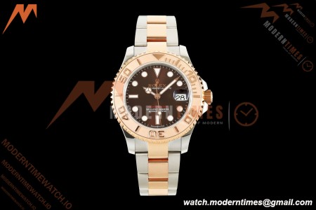 Rolex - Yacht-Master 268621 37mm 316L RG/SS Brown Dial CSF A2236