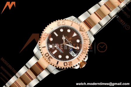 Rolex - Yacht-Master 268621 37mm 316L RG/SS Brown Dial CSF A2236