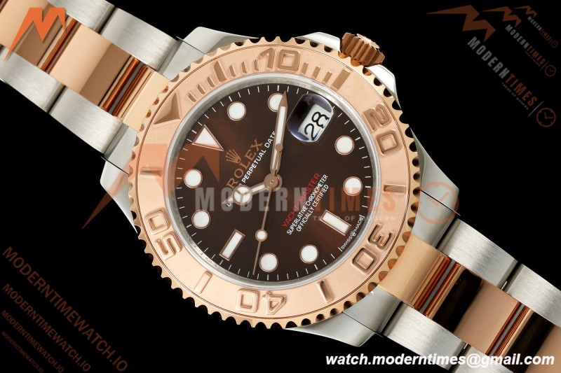Rolex - Yacht-Master 268621 37mm 316L RG/SS Brown Dial CSF A2236