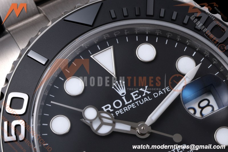 Rolex - Yacht-Master 226627 42mm TI/TI Black Dial VF DD3235