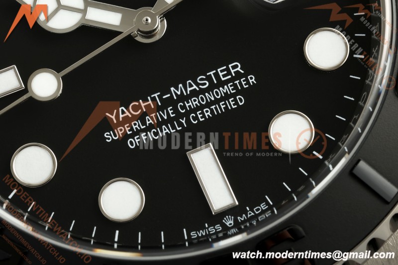 Rolex - Yacht-Master 226627 42mm TI/TI Black Dial RWF DD3235
