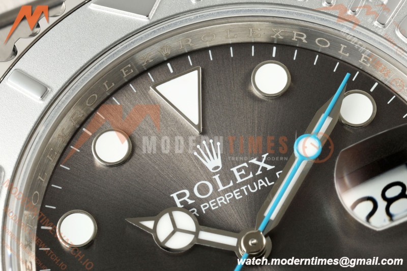 Rolex - YachtMaster 126622 40mm 904L SS/SS Grey Dial QF JH3235 Free Sprung