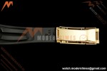 Rolex - YachtMaster 226658 42mm Gain Weight YG/RU Black Dial WF JH3235 Free Sprung