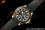 Rolex - YachtMaster 226658 42mm Gain Weight YG/RU Black Dial WF JH3235 Free Sprung