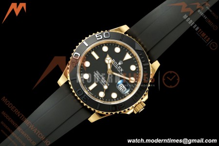 Rolex - YachtMaster 226658 42mm Gain Weight YG/RU Black Dial WF JH3235 Free Sprung