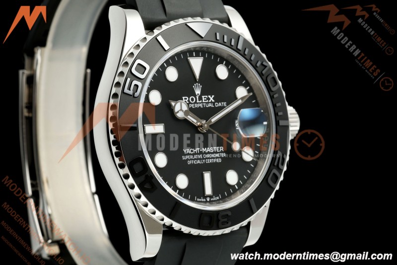 Rolex - YachtMaster 226659 42mm Gain Weight SS/RU Black Dial WF JH3235 Free Sprung