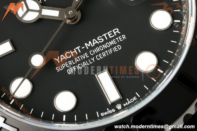 Rolex - YachtMaster 226659 42mm Gain Weight SS/RU Black Dial WF JH3235 Free Sprung