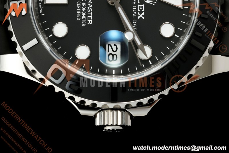 Rolex - YachtMaster 226659 42mm Gain Weight SS/RU Black Dial WF JH3235 Free Sprung