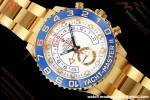 Rolex - YachtMaster 116688 44mm Blue YG/YG White Dial KF V2 A7750