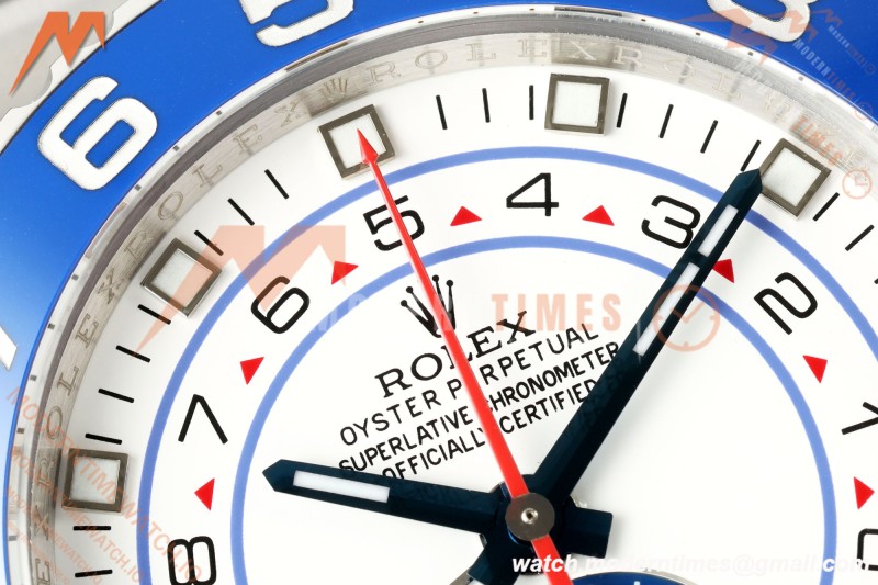 Rolex - YachtMaster 116680 44mm Blue CER/SS/SS White Dial KF V2 A7750