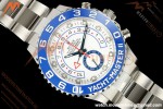 Rolex - YachtMaster 116680 44mm Blue CER/SS/SS White Dial KF V2 A7750