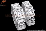 Cartier - Tank Must De Cartier 316F SS/SS White F1F Swiss Quartz